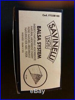 Rare Savinelli Joker Smooth (320 KS) (6mm) Tobacco Pipe + Filters