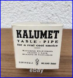 Rare Savinelli Table Top Tobacco Pipe in Original Box