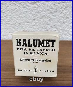 Rare Savinelli Table Top Tobacco Pipe in Original Box