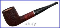 Rattray's Joy Starter Set Sandblasted Billiard with Zip Case (113) 9mm Filter Pipe