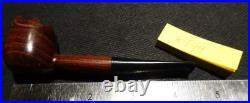 Retro Handmade Beautiful Rosewood Smoking Pipe 1 Pipe Unique design 1970s GT94