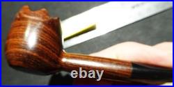 Retro Handmade Beautiful Rosewood Smoking Pipe 1 Pipe Unique design 1970s GT94
