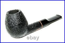 SCOTT KLEIN UNSMOKED STACK EGG SHAPED PIPE With ONYX COLORED STEM PIPESTUD