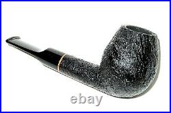 SCOTT KLEIN UNSMOKED STACK EGG SHAPED PIPE With ONYX COLORED STEM PIPESTUD