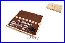 SMOKING PIPE CLEANING REAMER SET in WOODEN BOX NEW in BOX