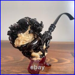S. Yanik Meerschaum Pipe Alien Tobacco Smoking Pipe
