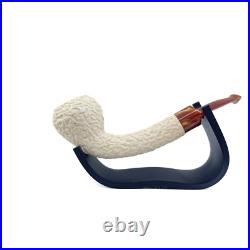 S. Yanik Meerschaum Pipe Freehand Smoking Pipe, Handcarved Tobacco Pipe