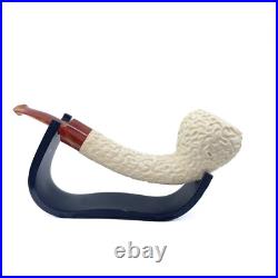 S. Yanik Meerschaum Pipe Freehand Smoking Pipe, Handcarved Tobacco Pipe