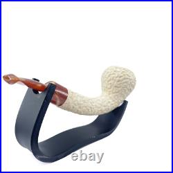 S. Yanik Meerschaum Pipe Freehand Smoking Pipe, Handcarved Tobacco Pipe