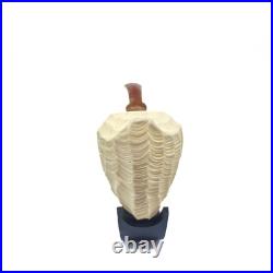 S. Yanik Meerschaum Pipe Freehand Smoking Pipe Handcarved Tobacco Pipe Model 3