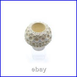 S. Yanik Meerschaum Pipe Freehand Smoking Pipe, Lattice Ornament Tobacco Pipe