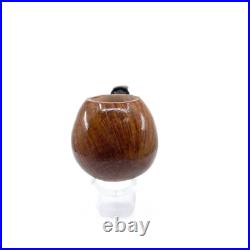 S. Yanik Meerschaum Pipe Hand Carved Billiard Smoking Pipe Algerian Briar