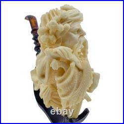 S. Yanik Meerschaum Pipe Janissary Museum Quality Tobacco Pipe