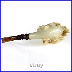 S. Yanik Meerschaum Pipe Janissary Museum Quality Tobacco Pipe