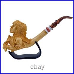 S. Yanik Meerschaum Pipe Mameluke Museum Quality
