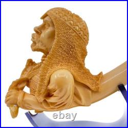 S. Yanik Meerschaum Pipe Mameluke Museum Quality