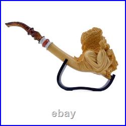 S. Yanik Meerschaum Pipe Mameluke Museum Quality