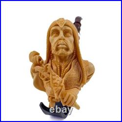 S. Yanik Meerschaum Pipe Mameluke Museum Quality