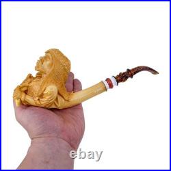 S. Yanik Meerschaum Pipe Mameluke Museum Quality