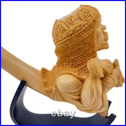 S. Yanik Meerschaum Pipe Mameluke Museum Quality