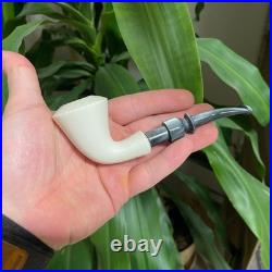 S. Yanik Meerschaum Pipe Small Calabash Smoking Pipe