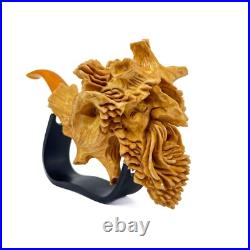 S. Yanik Meerschaum Pipe Talking Tree, Ent Smoking Pipe, Handcarved Tobacco Pipe