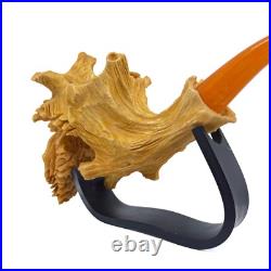 S. Yanik Meerschaum Pipe Talking Tree, Ent Smoking Pipe, Handcarved Tobacco Pipe
