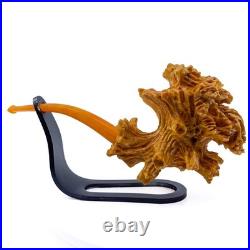 S. Yanik Meerschaum Pipe Talking Tree, Ent Tobacco Smoking Pipe