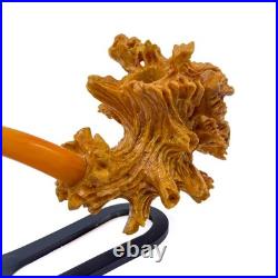 S. Yanik Meerschaum Pipe Talking Tree, Ent Tobacco Smoking Pipe
