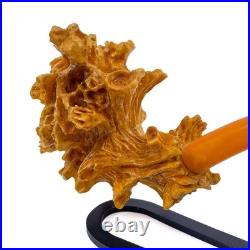 S. Yanik Meerschaum Pipe Talking Tree, Ent Tobacco Smoking Pipe