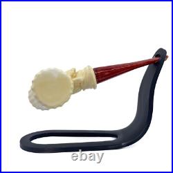 S. Yanik Meerschaum Pipe Tankard Smoking Pipe, Handmade Tobacco Pipe