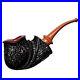 Sandblasted_Briar_Pipe_Handcrafted_Freehand_Tobacco_Pipe_Curved_Cumberland_Stem_01_fbl