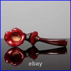 Sandblasted Briar Tobacco Pipe Rusticated Freehand Pipe Handmade Smoking Pipe