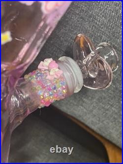Sanrio My Melody And My Sweet Piano Glass 8 Inch Pink Glass Bong Smoking Pipe