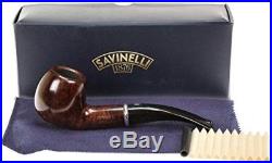 Savinelli Arcobaleno 626 Brown Tobacco Pipe Smooth