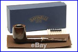 Savinelli Marron Glace 114 KS Smooth Brown Tobacco Pipe
