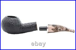 Savinelli Morellina Rustic Black 321 Tobacco Pipe