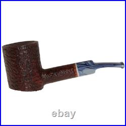 Savinelli Oceano Rusticated 311 KS Unique Poker Shape Italian Tobacco Pipe, 6mm