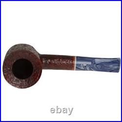 Savinelli Oceano Rusticated 311 KS Unique Poker Shape Italian Tobacco Pipe, 6mm