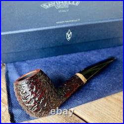 Savinelli Porto Cervo Rusticated (173) 6mm Filter Tobacco Pipe NEW