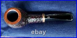 Savinelli Porto Cervo Rusticated (173) 6mm Filter Tobacco Pipe NEW
