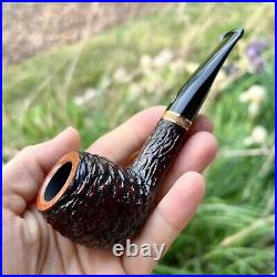 Savinelli Porto Cervo Rusticated (173) 6mm Filter Tobacco Pipe NEW