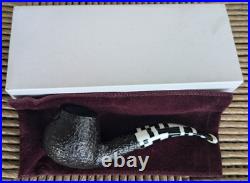 Savinelli Pulcinella Rustic 645 KS Tobacco Pipe New in Box Unsmoked