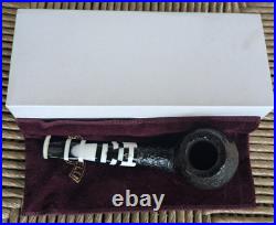 Savinelli Pulcinella Rustic 645 KS Tobacco Pipe New in Box Unsmoked