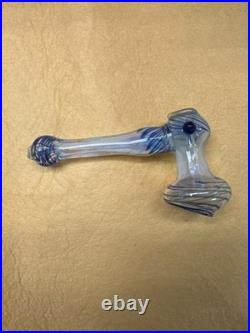 Set Of 50 Tobacco Smoking Blown Glass Hand Pipes With Colorful Design