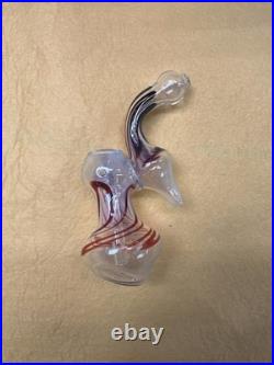 Set Of 50 Tobacco Smoking Blown Glass Hand Pipes With Colorful Design