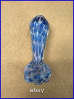 Set Of 50 Tobacco Smoking Blown Glass Hand Pipes With Colorful Design