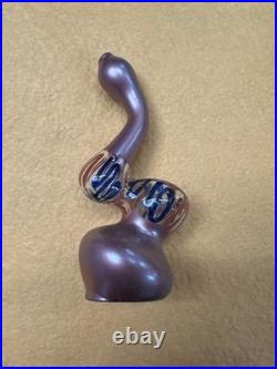 Set Of 50 Tobacco Smoking Blown Glass Hand Pipes With Colorful Design