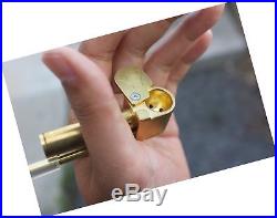 Shaka Brass Smoking Pipe Unique All-in-One Re-engineered from Proto with Bullet