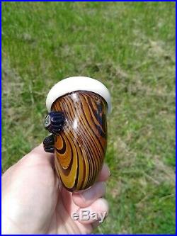 Sherlock Holmes Calabash Style Glass Tobacco Pipe Sherlock